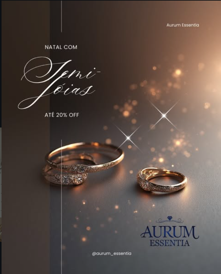 Natal com Semijoias - Até 20% OFF